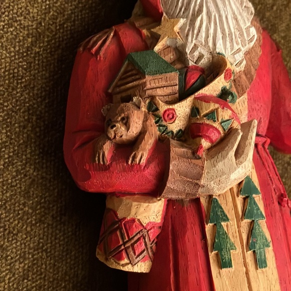 Midwest of Cannon Falls WOODLAND SANTA 7.5" Figurine Father Christmas Folk Art - Picture 5 of 5